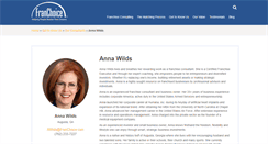 Desktop Screenshot of anna-wilds.franchoice.com